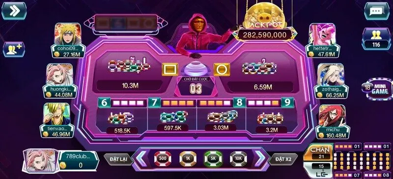 Trò chơi xóc đĩa con mực lấy cảm hứng từ bộ phim Squid Game