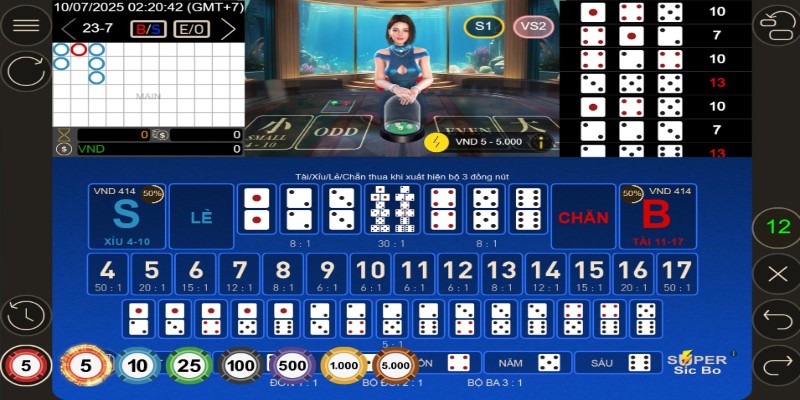 mẹo chơi tài xỉu trên điện thoại thắng